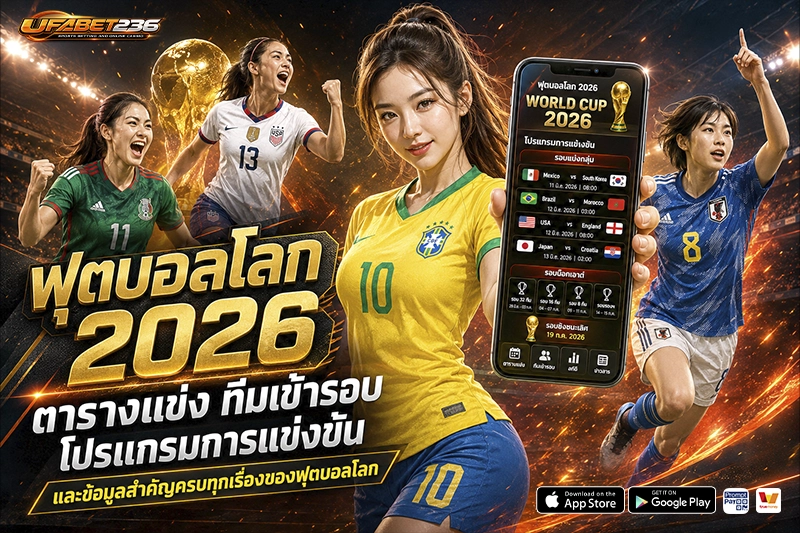 ฟุตบอลโลก 2026 ข้อมูลสำคัญครบทุกเรื่องของฟุตบอลโลก