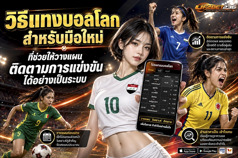 วิธีแทงบอลโลกสำหรับมือใหม่