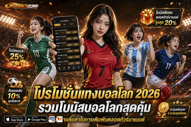 โปรโมชั่นแทงบอลโลก 2026